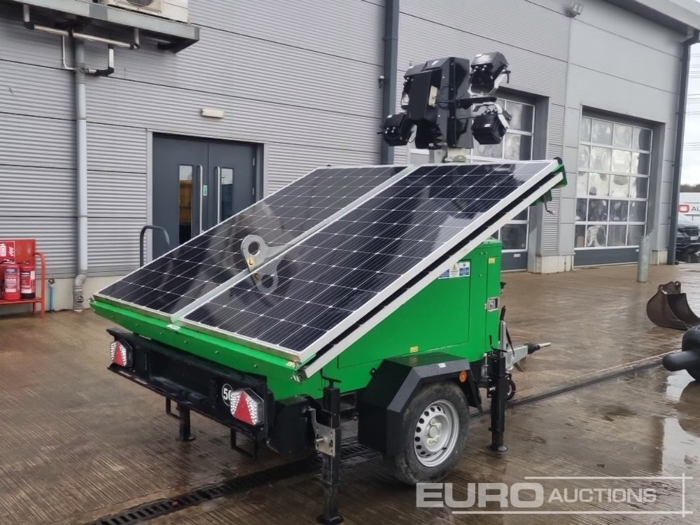 2020 Trime X-Solar Single Axle Solar Powered LED Lighting Tower - Кула за рефлектори: слика 5 2020 Trime X-Solar Single Axle Solar Powered LED Lighting Tower - Кула за рефлектори: слика 5