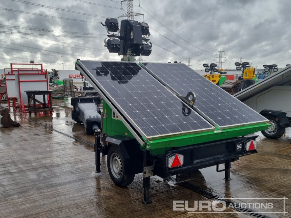 2020 Trime X-Solar Single Axle Solar Powered LED Lighting Tower - Кула за рефлектори: слика 3 2020 Trime X-Solar Single Axle Solar Powered LED Lighting Tower - Кула за рефлектори: слика 3