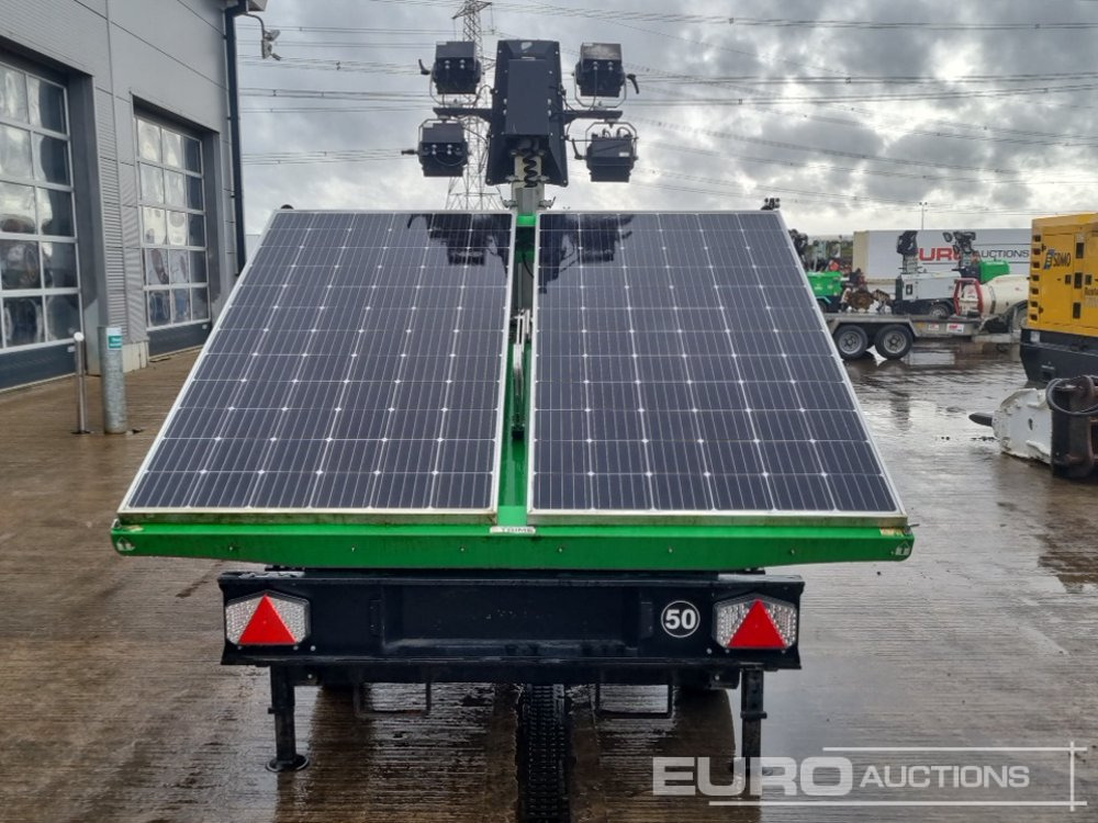 2020 Trime X-Solar Single Axle Solar Powered LED Lighting Tower - Кула за рефлектори: слика 4 2020 Trime X-Solar Single Axle Solar Powered LED Lighting Tower - Кула за рефлектори: слика 4