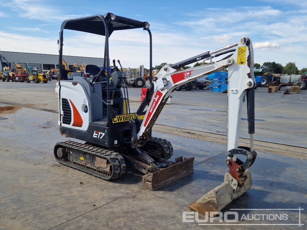 Мини багер 2021 Bobcat E17: слика 7