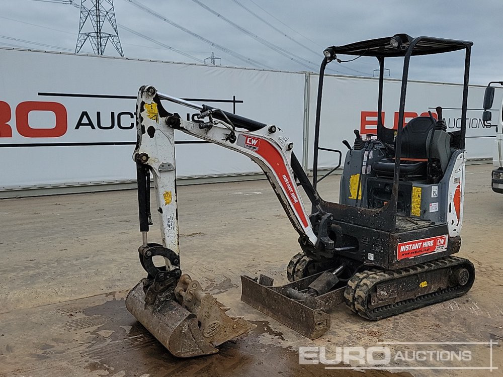 2021 Bobcat E17Z - Мини багер: слика 1 2021 Bobcat E17Z - Мини багер: слика 1