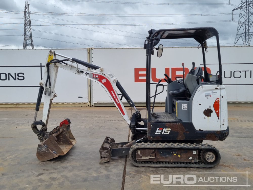 2021 Bobcat E19 - Мини багер: слика 2 2021 Bobcat E19 - Мини багер: слика 2