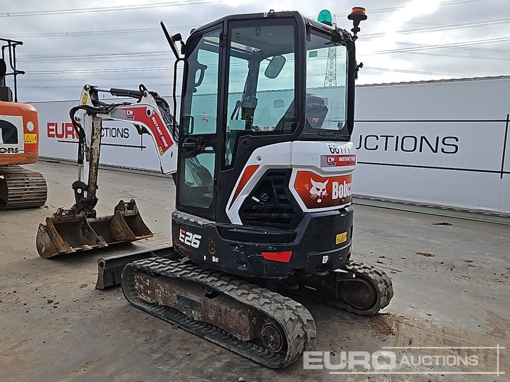 2021 Bobcat E26 - Мини багер: слика 3 2021 Bobcat E26 - Мини багер: слика 3