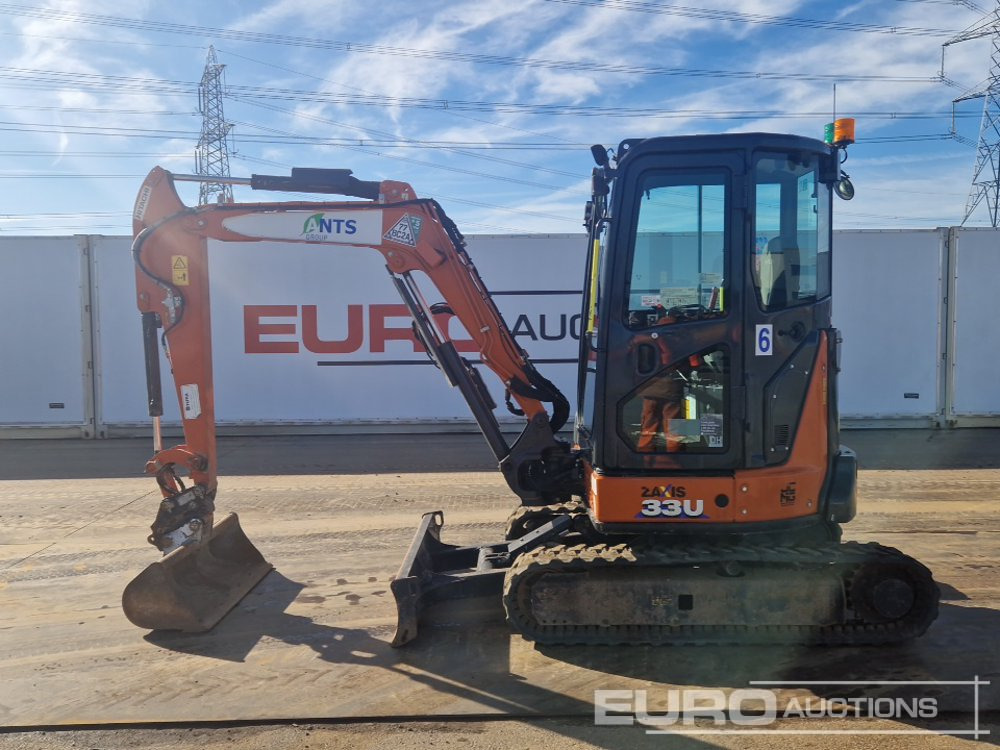 2021 Hitachi ZX33U-6 CLR - Мини багер: слика 2 2021 Hitachi ZX33U-6 CLR - Мини багер: слика 2