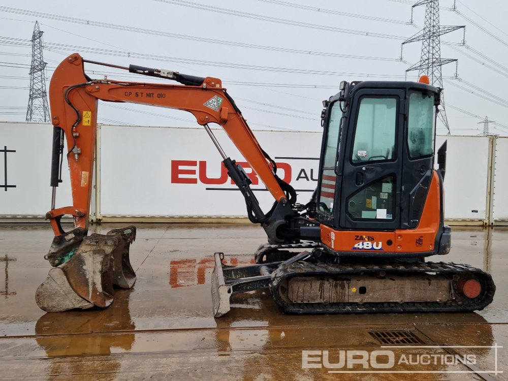 2021 Hitachi ZX48U-6 CLR - Мини багер: слика 2 2021 Hitachi ZX48U-6 CLR - Мини багер: слика 2