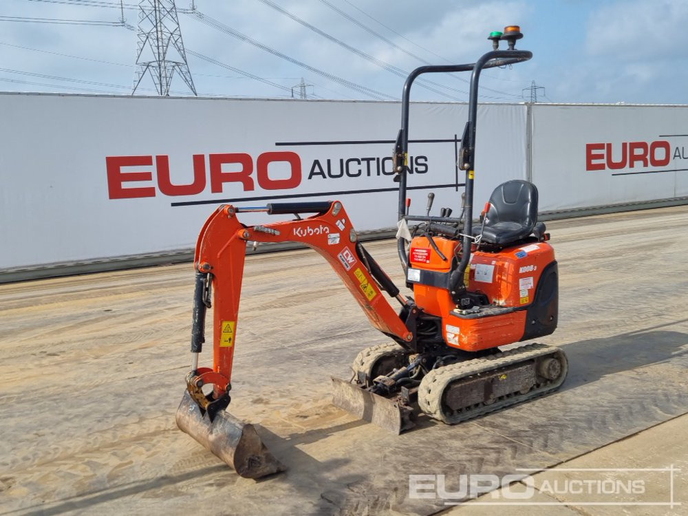 2021 Kubota K008-3 - Мини багер: слика 1 2021 Kubota K008-3 - Мини багер: слика 1