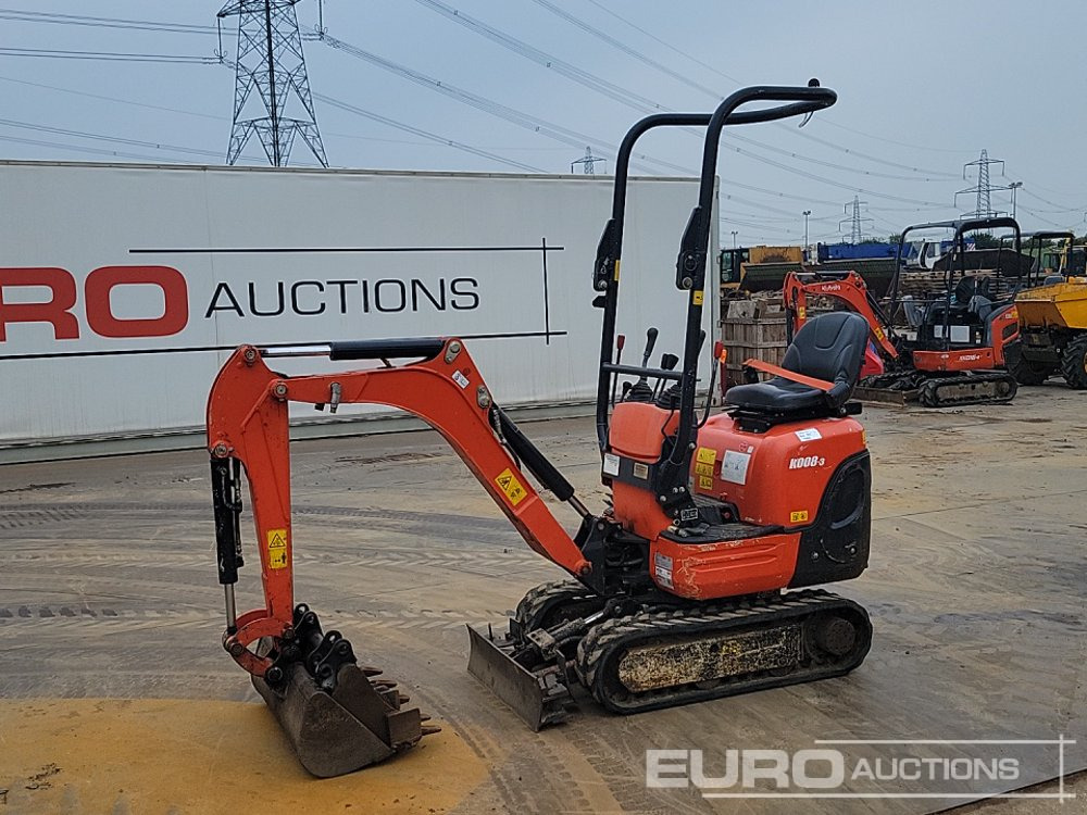 2021 Kubota K008-3 - Мини багер: слика 1 2021 Kubota K008-3 - Мини багер: слика 1