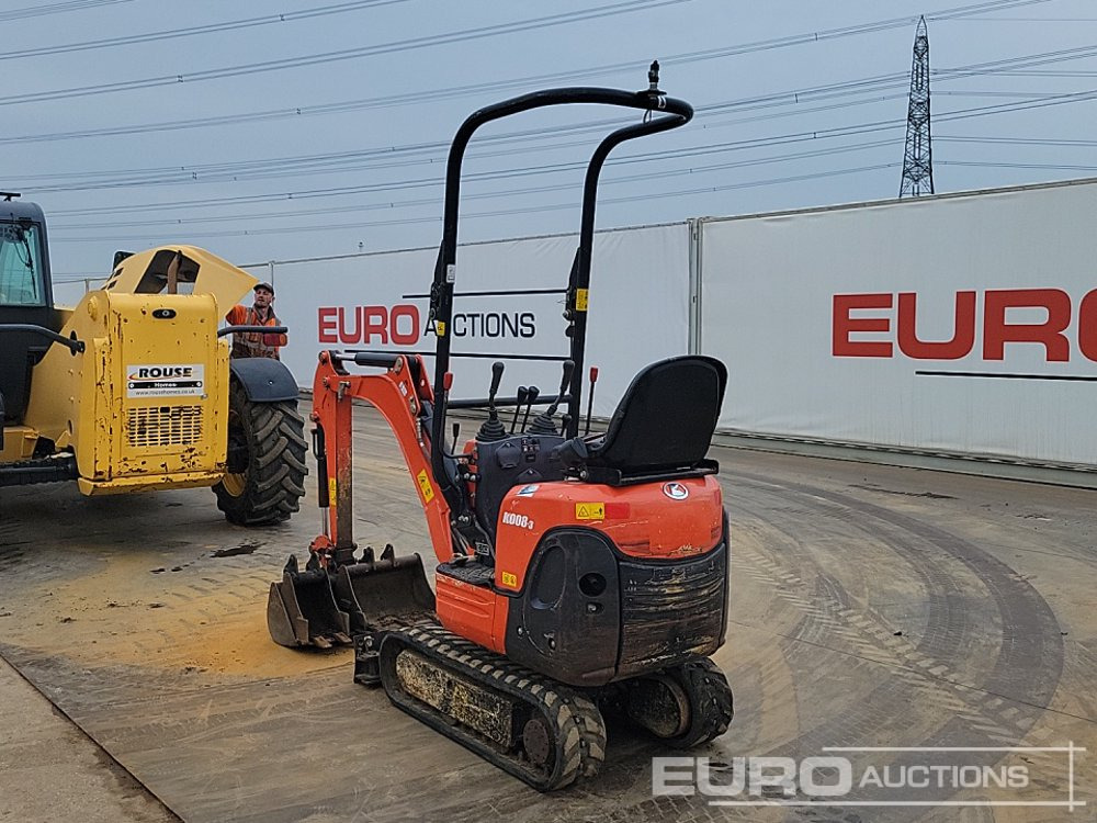 2021 Kubota K008-3 - Мини багер: слика 3 2021 Kubota K008-3 - Мини багер: слика 3