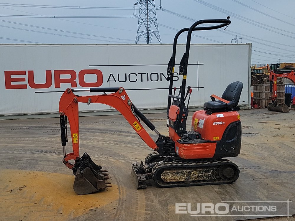 2021 Kubota K008-3 - Мини багер: слика 2 2021 Kubota K008-3 - Мини багер: слика 2