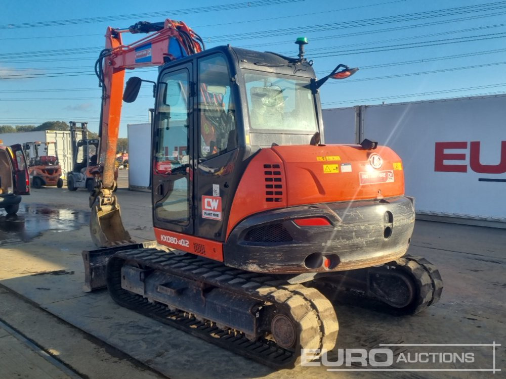 2021 Kubota KX080-4A2 - Мини багер: слика 3 2021 Kubota KX080-4A2 - Мини багер: слика 3