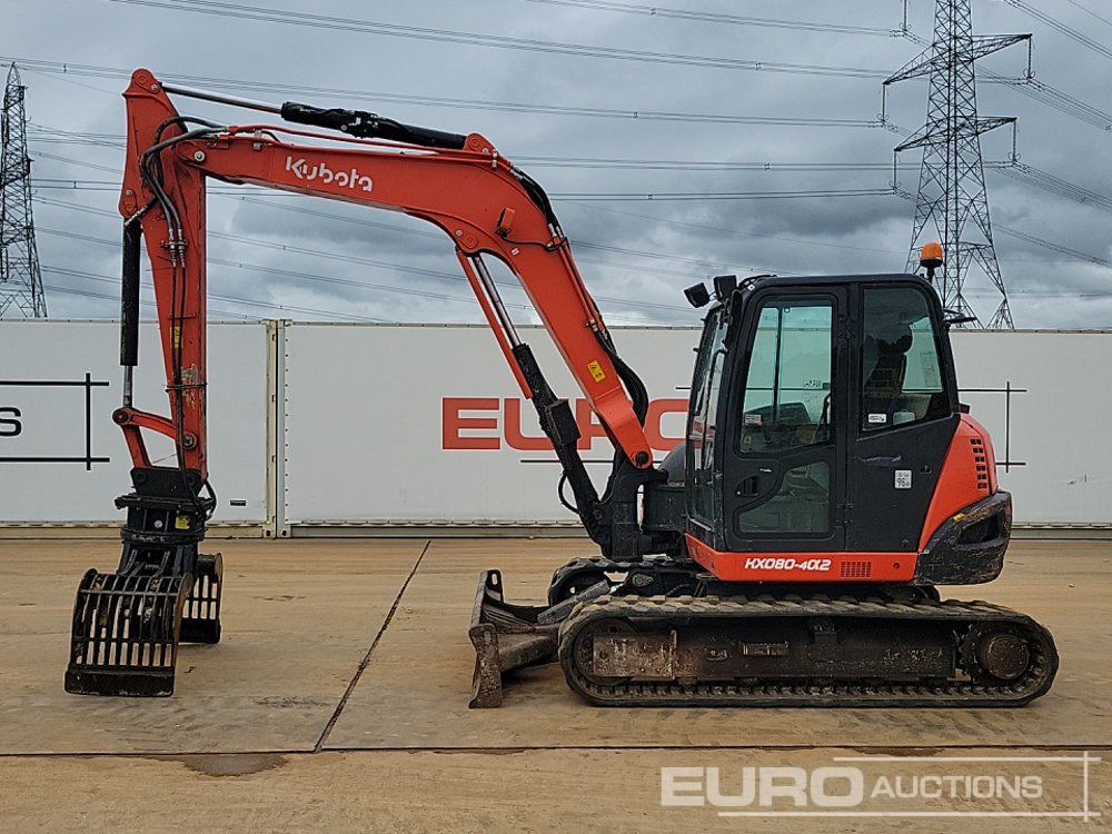 2021 Kubota KX080-4A2 - Мини багер: слика 2 2021 Kubota KX080-4A2 - Мини багер: слика 2
