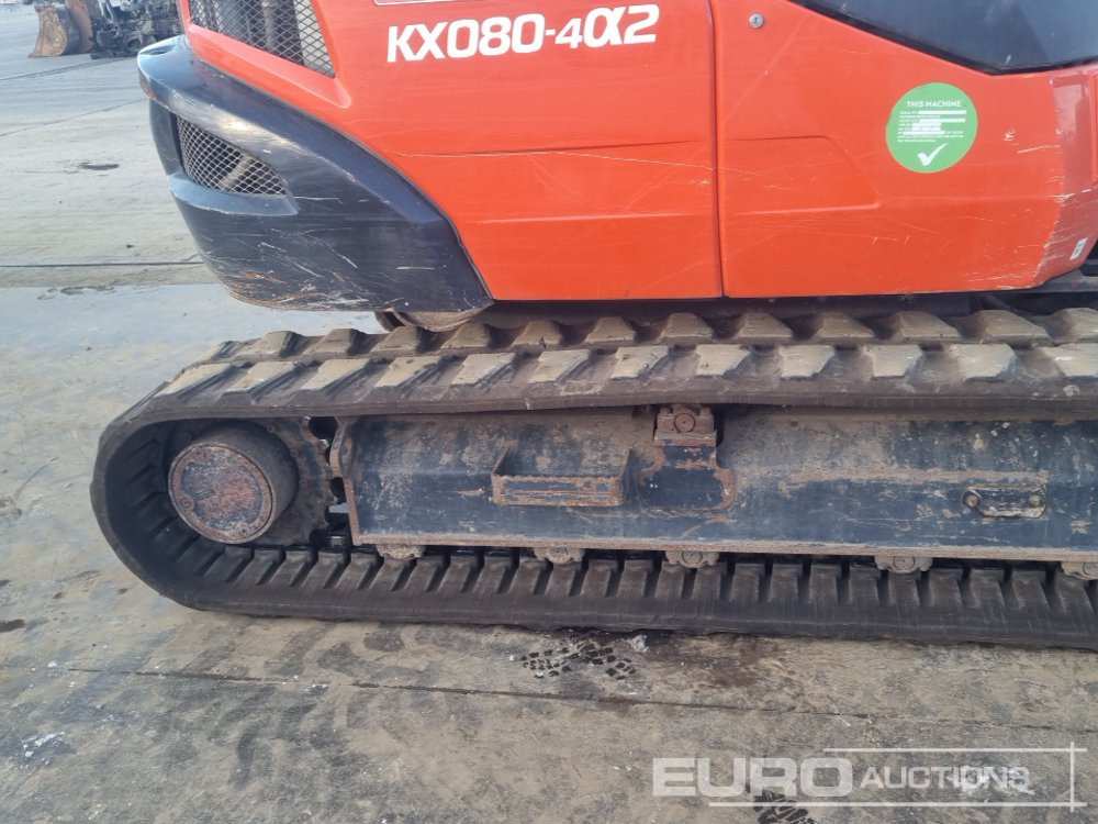 Мини багер 2021 Kubota KX080-4A2: слика 14