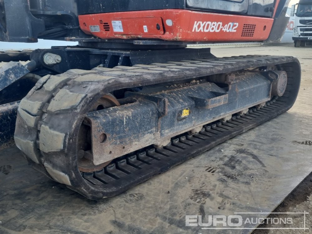 Мини багер 2021 Kubota KX080-4A2: слика 9