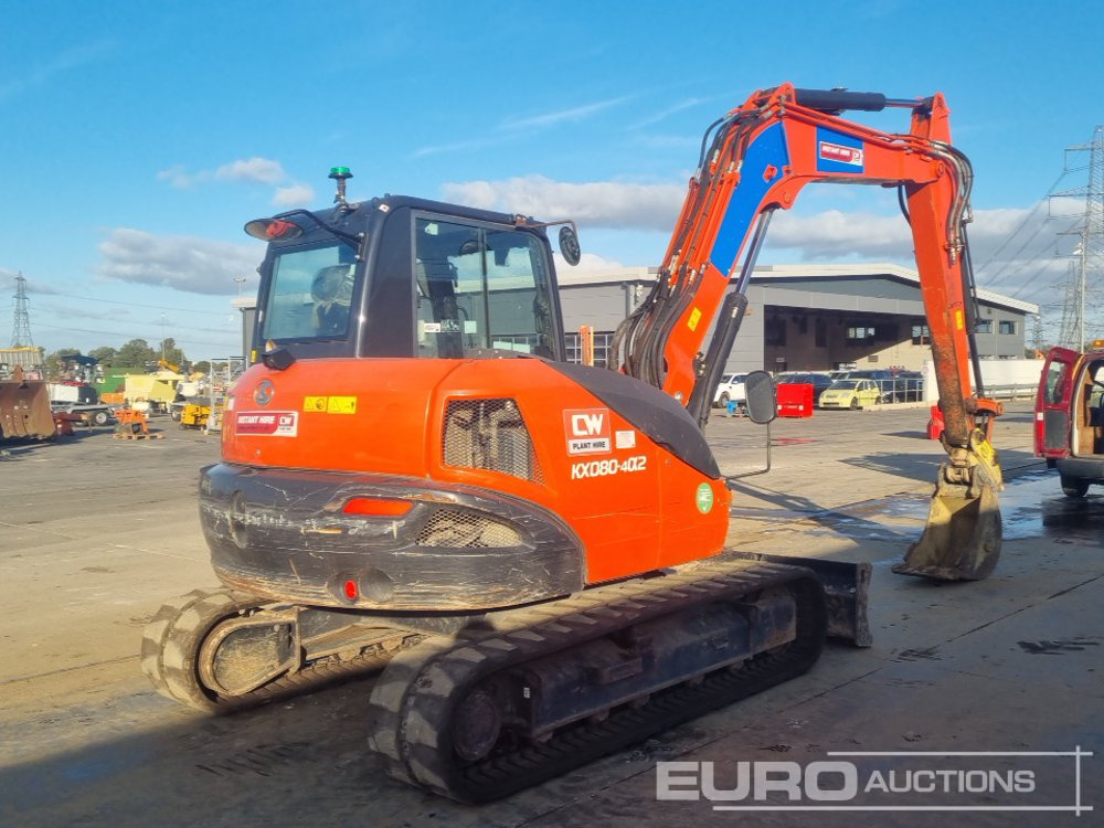 2021 Kubota KX080-4A2 - Мини багер: слика 5 2021 Kubota KX080-4A2 - Мини багер: слика 5