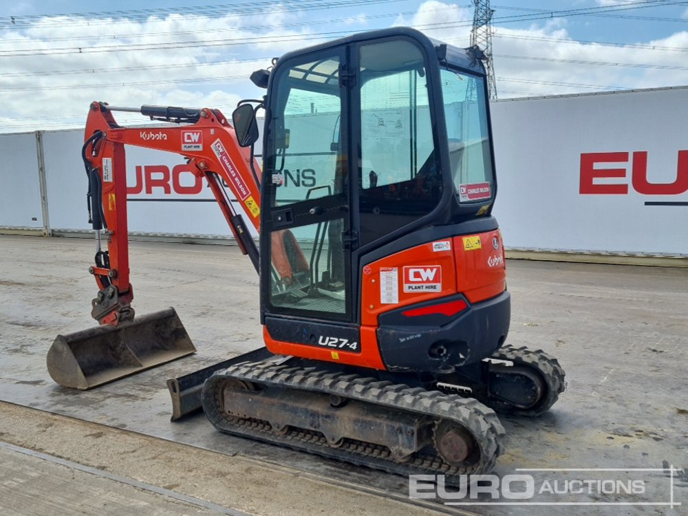2021 Kubota U27-4 - Мини багер: слика 3 2021 Kubota U27-4 - Мини багер: слика 3