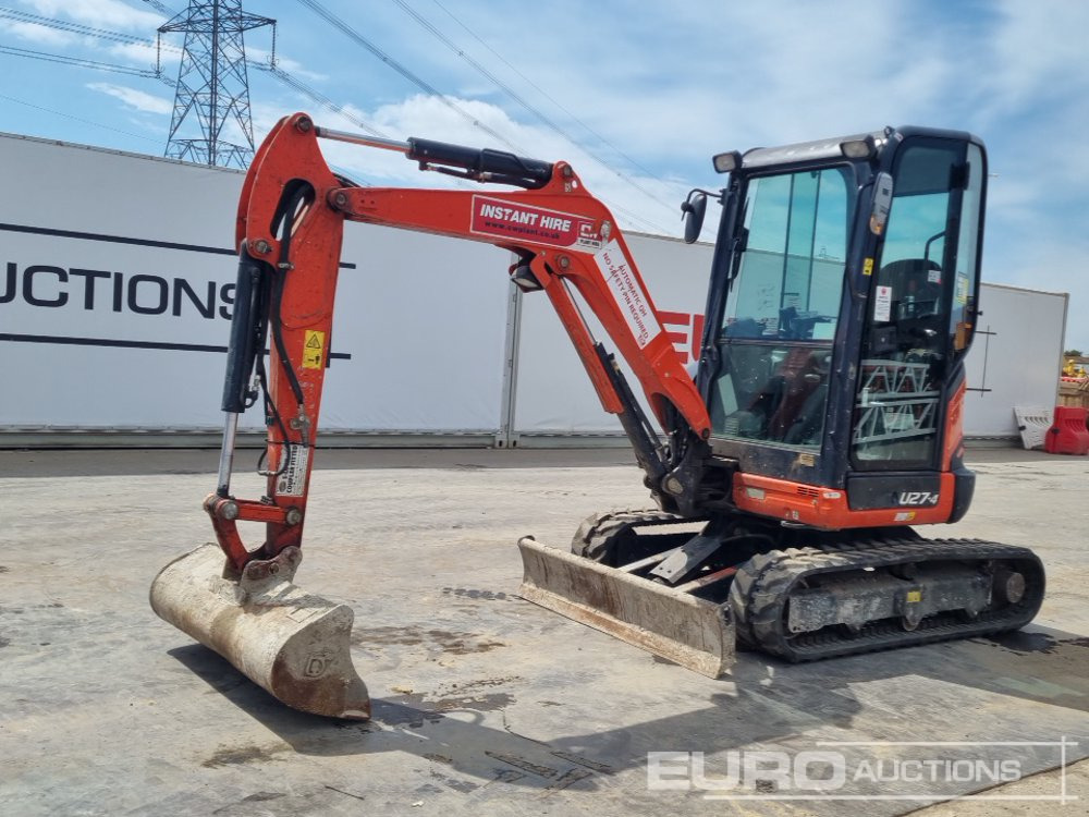 2021 Kubota U27-4 - Мини багер: слика 1 2021 Kubota U27-4 - Мини багер: слика 1