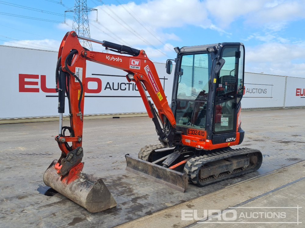 2021 Kubota U27-4 - Мини багер: слика 1 2021 Kubota U27-4 - Мини багер: слика 1