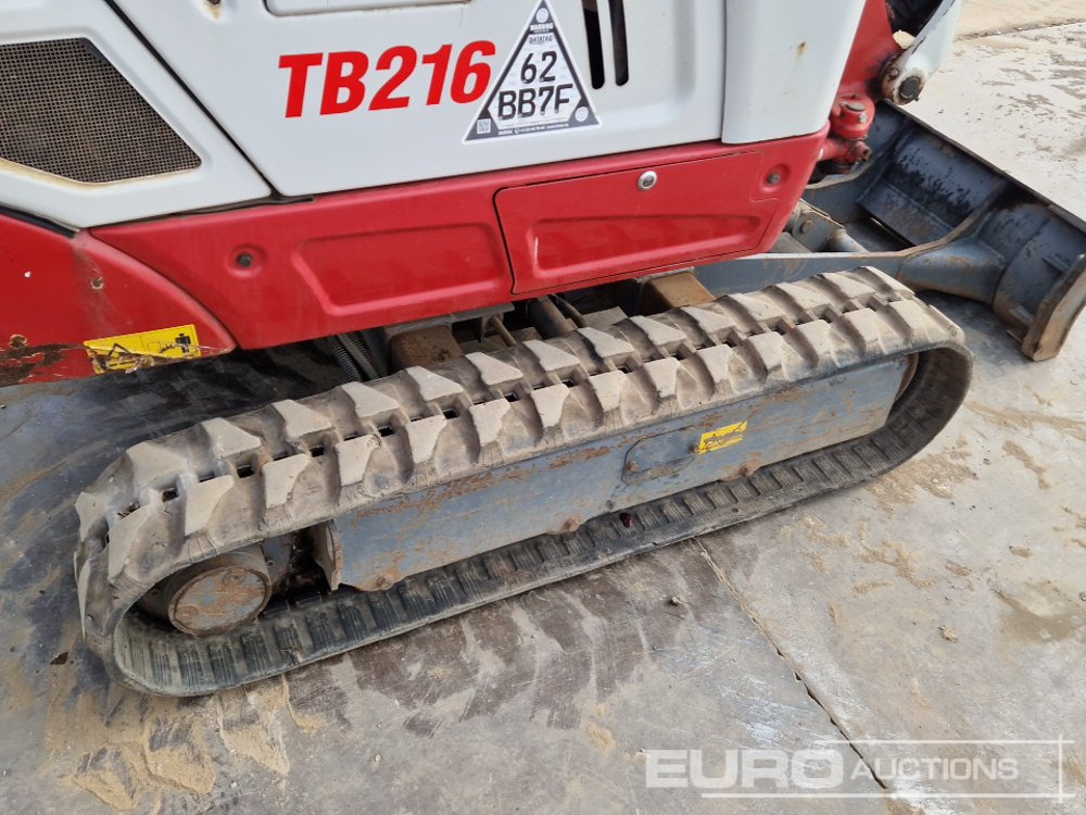 Мини багер 2021 Takeuchi TB216: слика 11