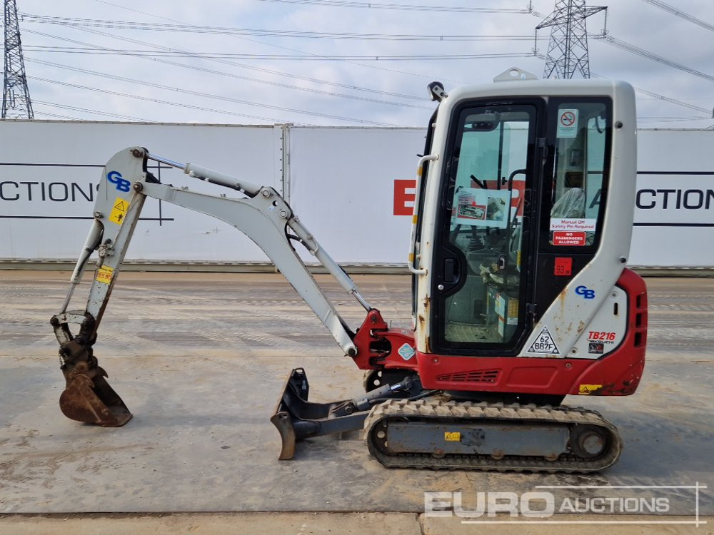 2021 Takeuchi TB216 - Мини багер: слика 2 2021 Takeuchi TB216 - Мини багер: слика 2