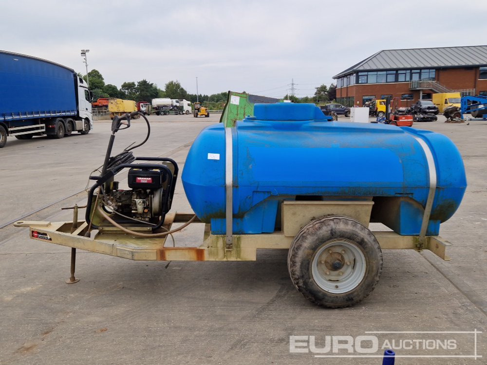 2021 Trailer Engineering Single Axle Plastic Water Bowser, Yanmar Pressure Washer - Перач под висок притисок: слика 2 2021 Trailer Engineering Single Axle Plastic Water Bowser, Yanmar Pressure Washer - Перач под висок притисок: слика 2
