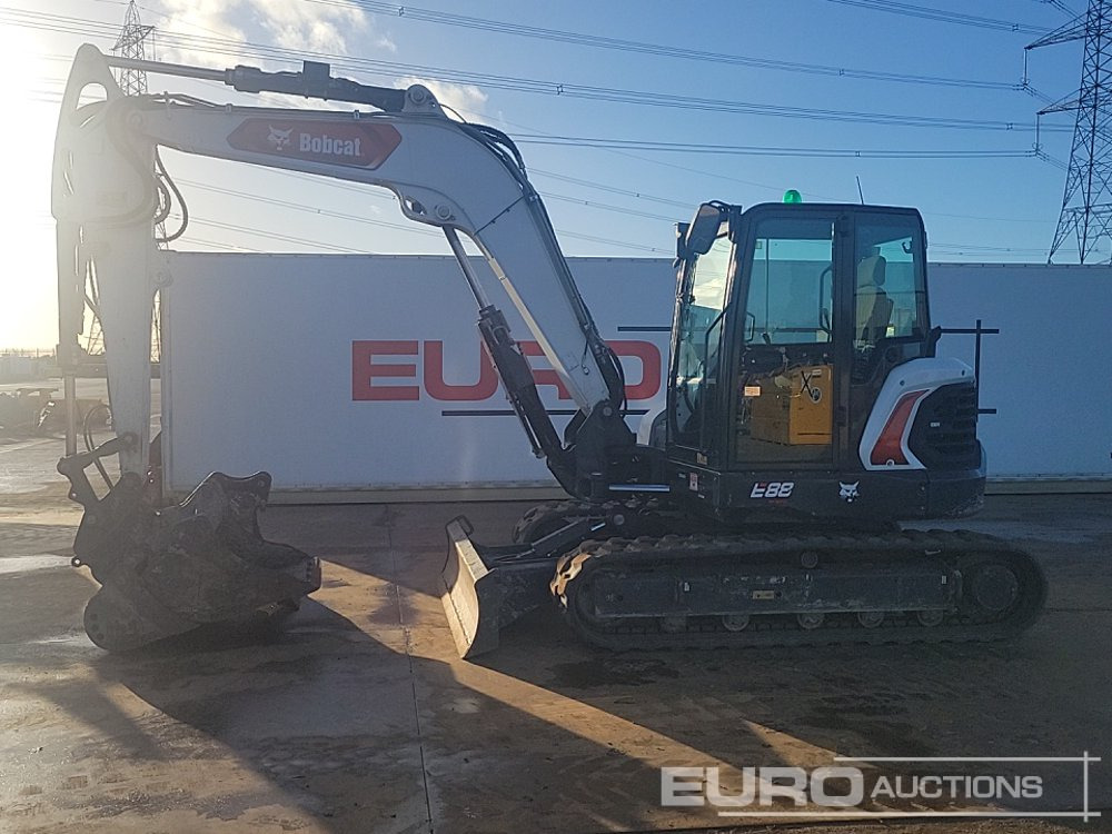 2022 Bobcat E88 - Мини багер: слика 2 2022 Bobcat E88 - Мини багер: слика 2