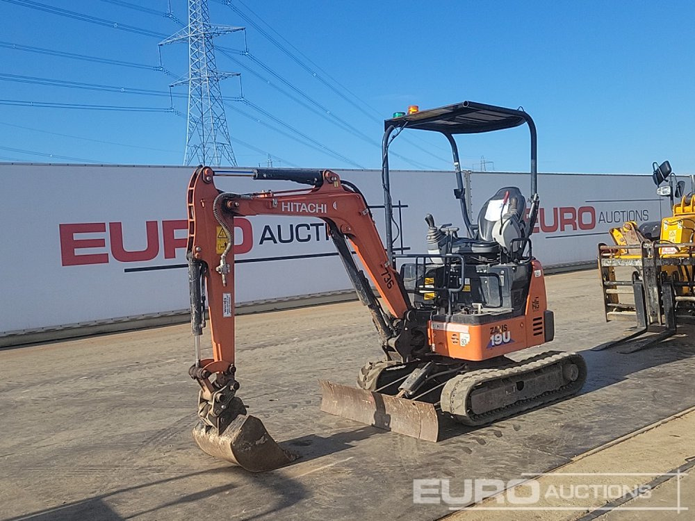 2022 Hitachi ZX19U-6 YLR - Мини багер: слика 1 2022 Hitachi ZX19U-6 YLR - Мини багер: слика 1