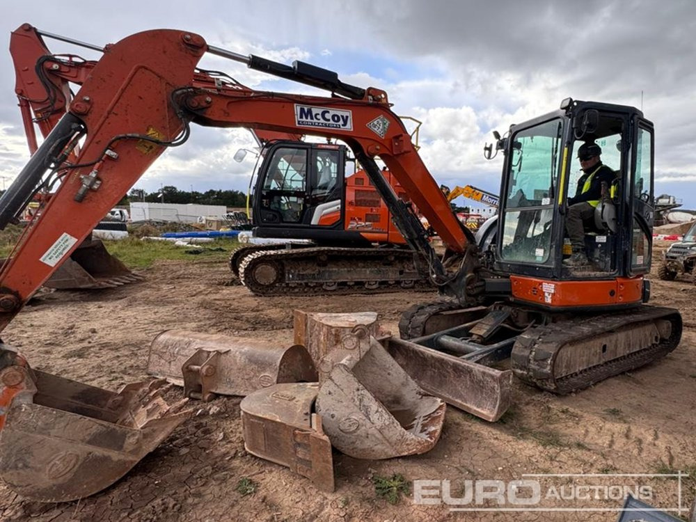 2022 Hitachi ZX48U-6 CLR - Мини багер: слика 1 2022 Hitachi ZX48U-6 CLR - Мини багер: слика 1