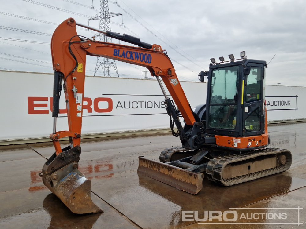 2022 Hitachi ZX55U-6 CLR - Мини багер: слика 1 2022 Hitachi ZX55U-6 CLR - Мини багер: слика 1