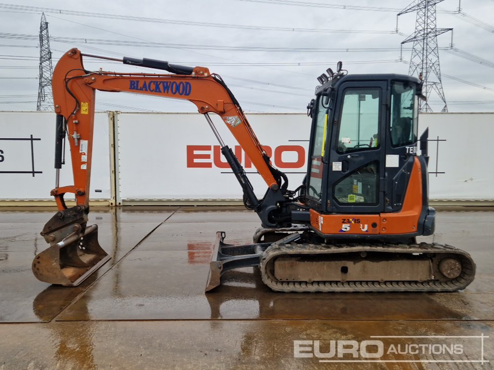 2022 Hitachi ZX55U-6 CLR - Мини багер: слика 2 2022 Hitachi ZX55U-6 CLR - Мини багер: слика 2