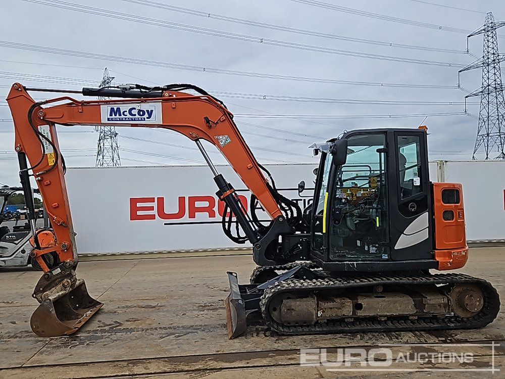 2022 Hitachi ZX85USB-6 - Мини багер: слика 2 2022 Hitachi ZX85USB-6 - Мини багер: слика 2