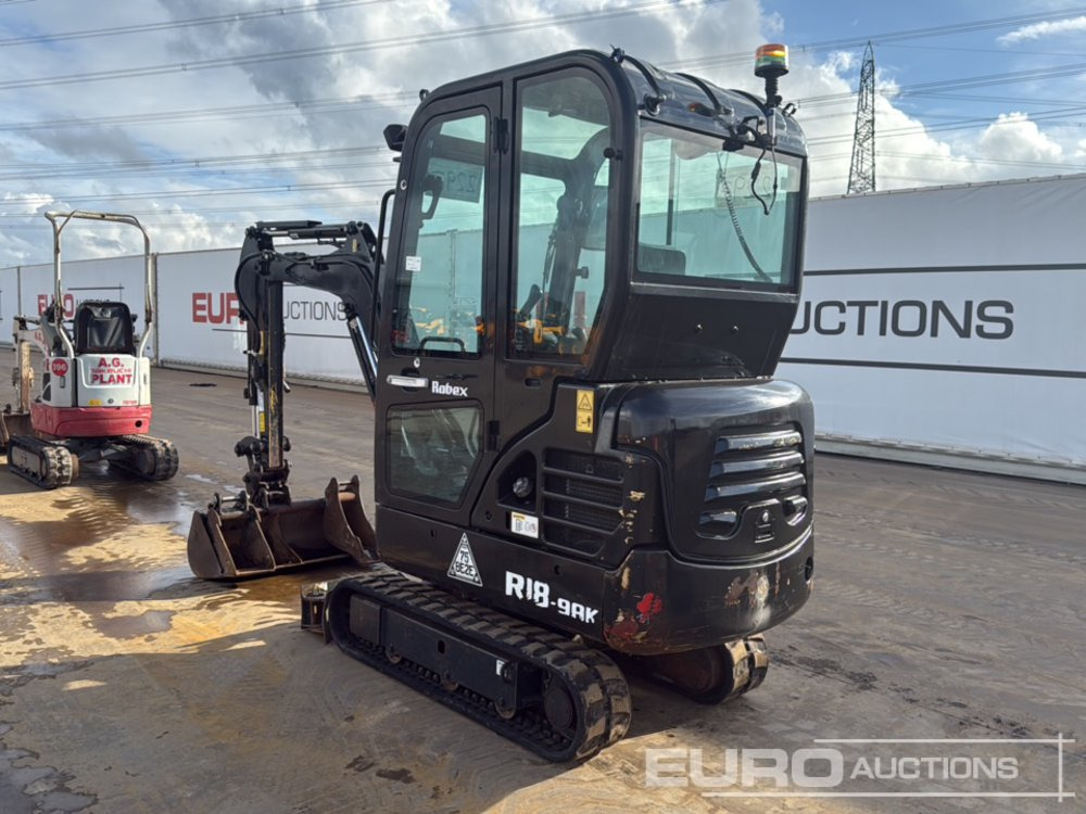 2022 Hyundai R18-9AK - Мини багер: слика 3 2022 Hyundai R18-9AK - Мини багер: слика 3