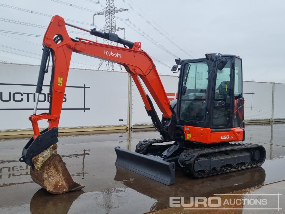2022 Kubota U50-5 - Мини багер: слика 1 2022 Kubota U50-5 - Мини багер: слика 1