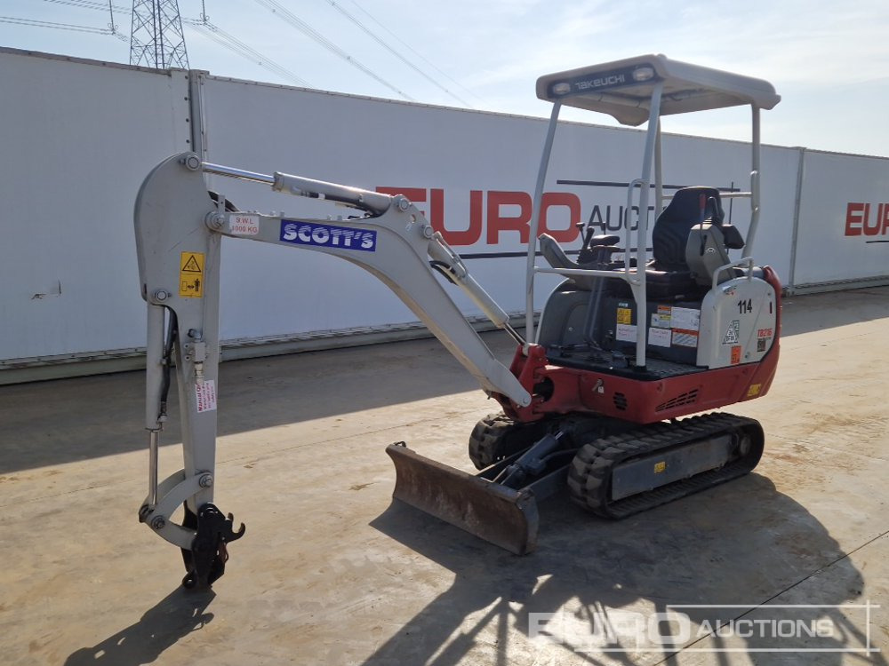 2022 Takeuchi TB216 - Мини багер: слика 1 2022 Takeuchi TB216 - Мини багер: слика 1