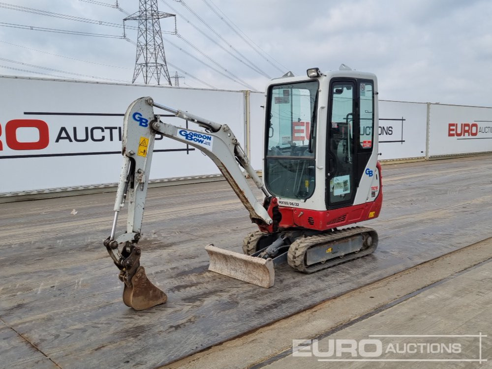 2022 Takeuchi TB216 - Мини багер: слика 1 2022 Takeuchi TB216 - Мини багер: слика 1