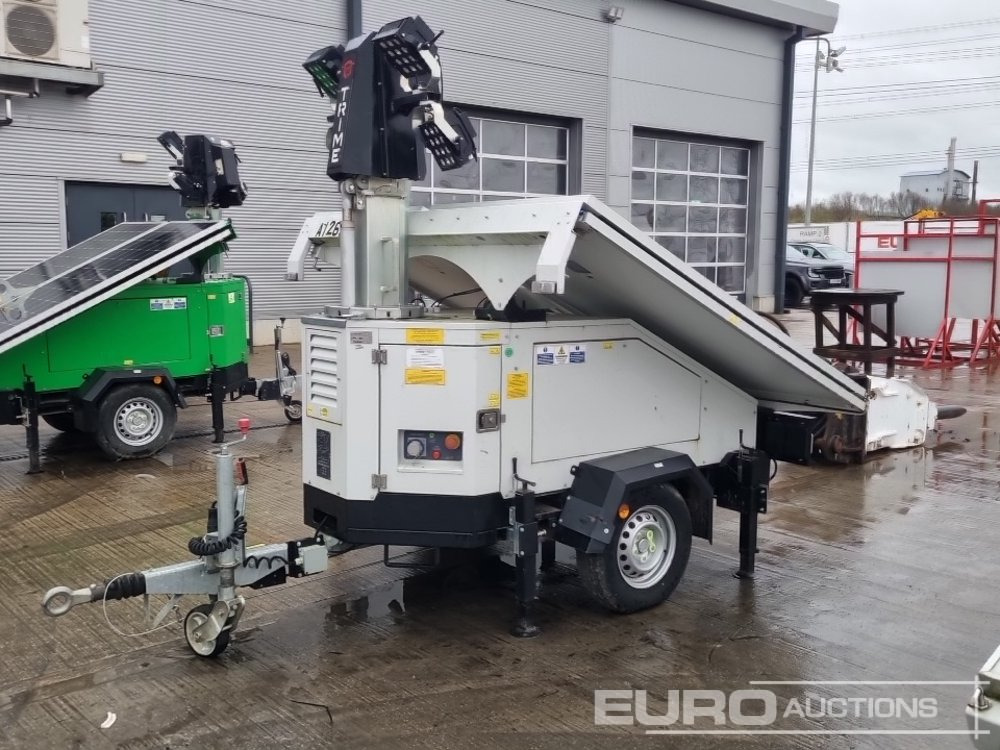 2022 Trime X-Solar Single Axle Solar Powered LED Lighting Tower - Кула за рефлектори: слика 1 2022 Trime X-Solar Single Axle Solar Powered LED Lighting Tower - Кула за рефлектори: слика 1