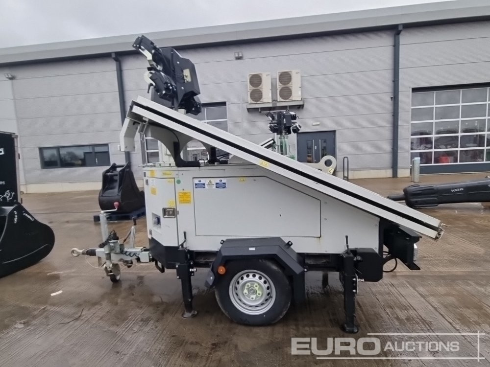 2022 Trime X-Solar Single Axle Solar Powered LED Lighting Tower - Кула за рефлектори: слика 2 2022 Trime X-Solar Single Axle Solar Powered LED Lighting Tower - Кула за рефлектори: слика 2