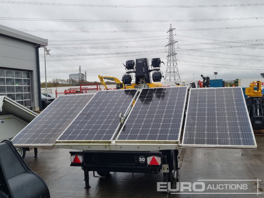 Кула за рефлектори 2022 Trime X-Solar Single Axle Solar Powered LED Lighting Tower: слика 21 Кула за рефлектори 2022 Trime X-Solar Single Axle Solar Powered LED Lighting Tower: слика 21
