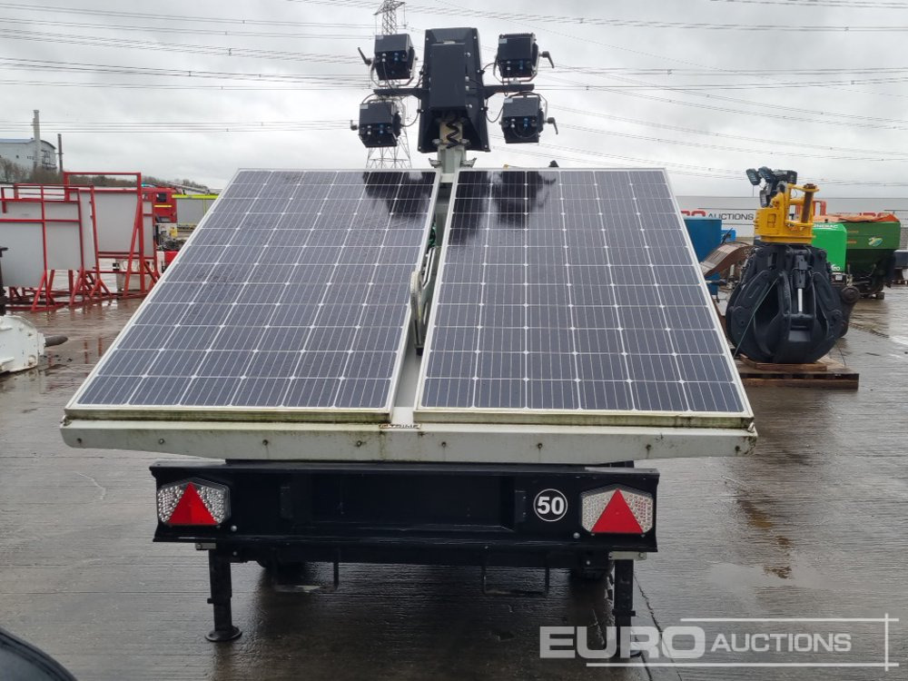 2022 Trime X-Solar Single Axle Solar Powered LED Lighting Tower - Кула за рефлектори: слика 4 2022 Trime X-Solar Single Axle Solar Powered LED Lighting Tower - Кула за рефлектори: слика 4