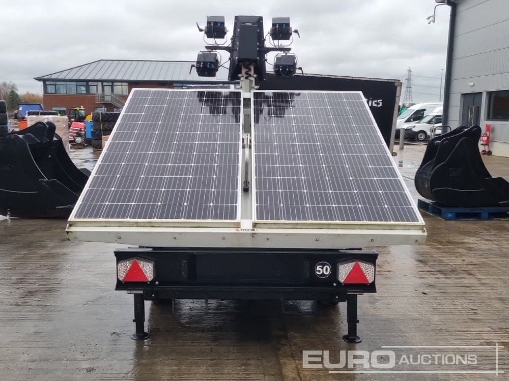 2022 Trime X-Solar Single Axle Solar Powered LED Lighting Tower - Кула за рефлектори: слика 4 2022 Trime X-Solar Single Axle Solar Powered LED Lighting Tower - Кула за рефлектори: слика 4