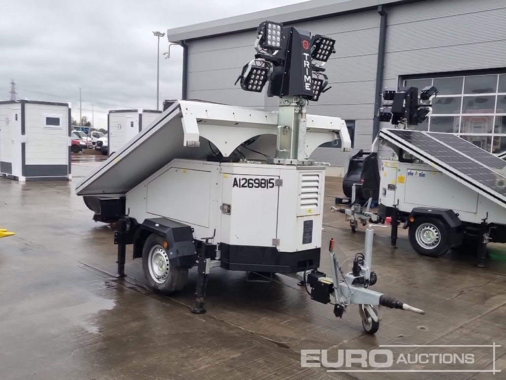 Кула за рефлектори 2022 Trime X-Solar Single Axle Solar Powered LED Lighting Tower: слика 7 Кула за рефлектори 2022 Trime X-Solar Single Axle Solar Powered LED Lighting Tower: слика 7