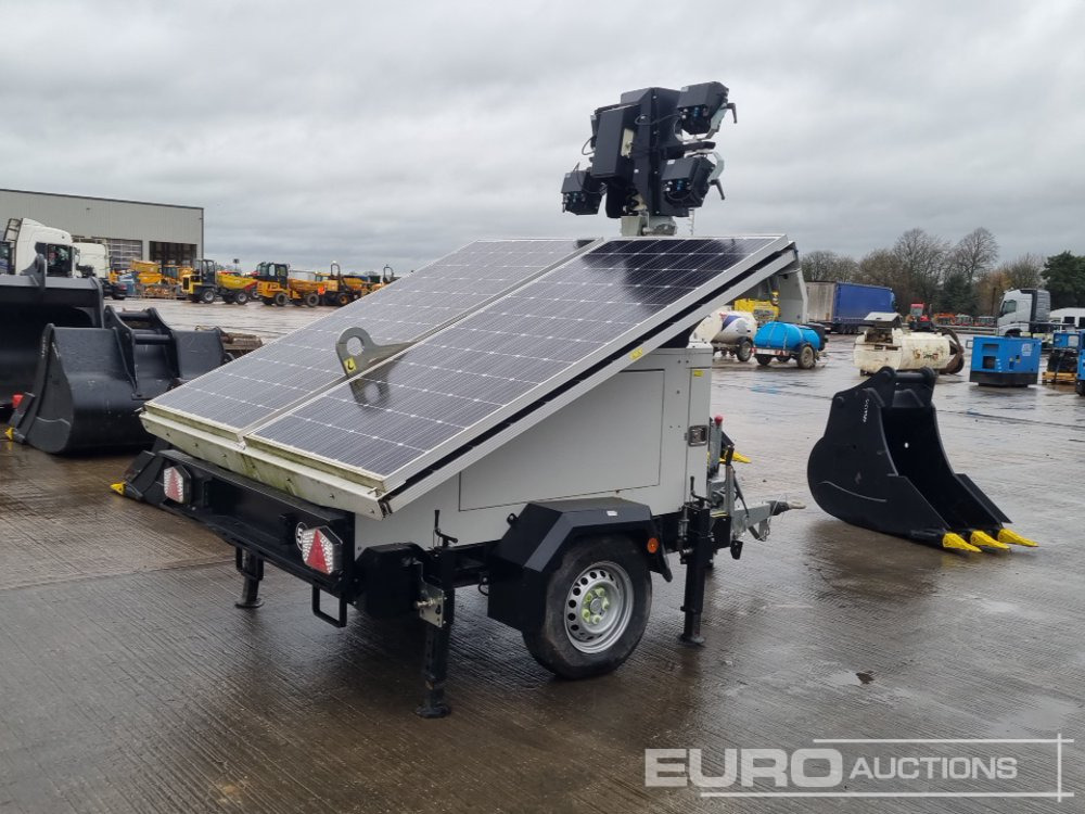 2022 Trime X-Solar Single Axle Solar Powered LED Lighting Tower - Кула за рефлектори: слика 5 2022 Trime X-Solar Single Axle Solar Powered LED Lighting Tower - Кула за рефлектори: слика 5
