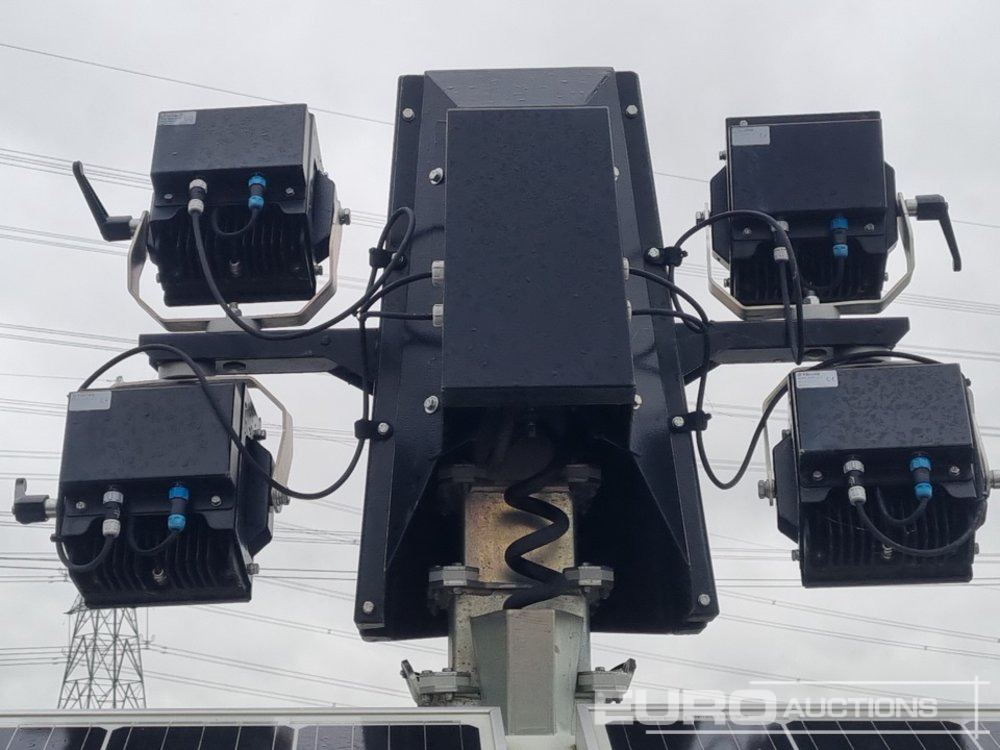 Кула за рефлектори 2022 Trime X-Solar Single Axle Solar Powered LED Lighting Tower: слика 20 Кула за рефлектори 2022 Trime X-Solar Single Axle Solar Powered LED Lighting Tower: слика 20