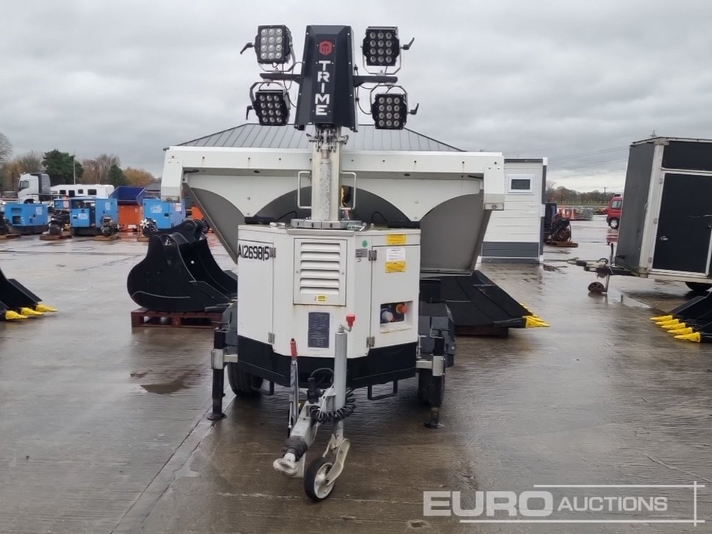 Кула за рефлектори 2022 Trime X-Solar Single Axle Solar Powered LED Lighting Tower: слика 8 Кула за рефлектори 2022 Trime X-Solar Single Axle Solar Powered LED Lighting Tower: слика 8