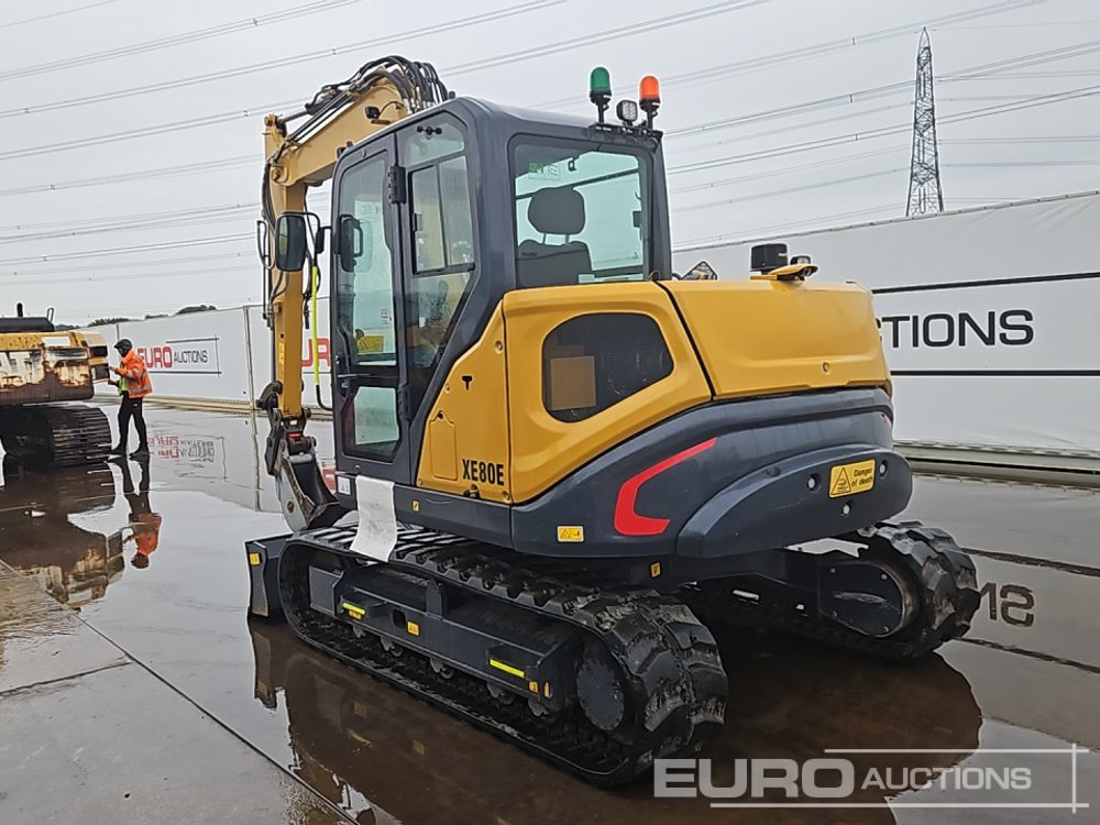 2022 XCMG XE80E - Мини багер: слика 3 2022 XCMG XE80E - Мини багер: слика 3