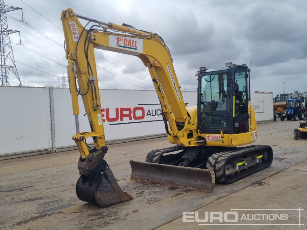 2023 Komatsu PC80MR-5 - Мини багер: слика 1 2023 Komatsu PC80MR-5 - Мини багер: слика 1