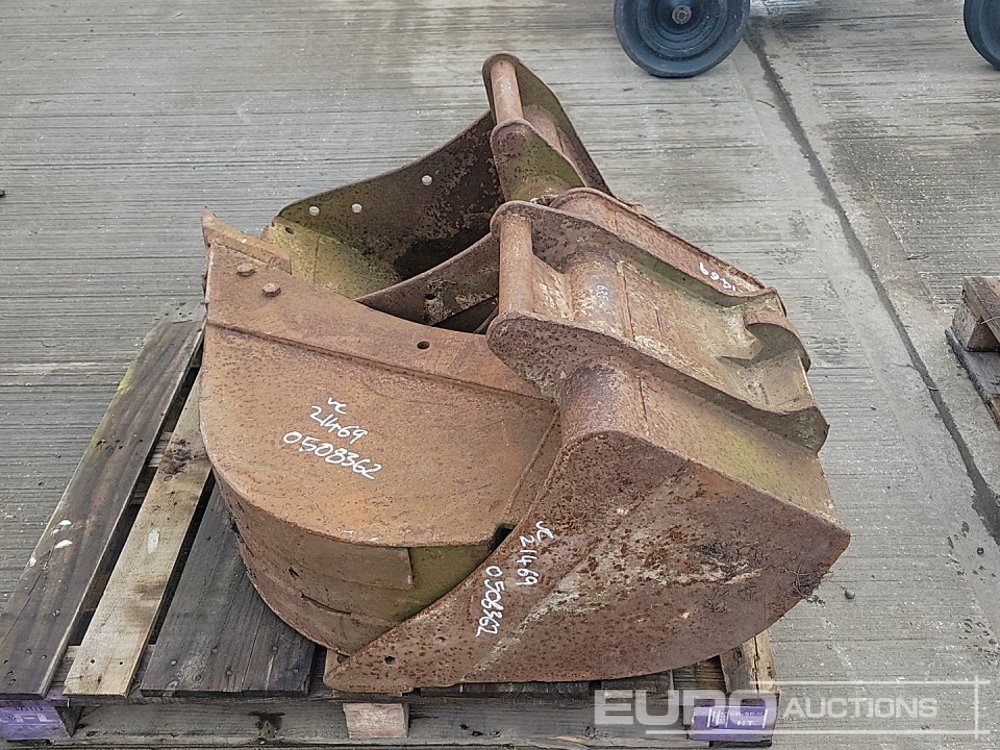 22", 18", 12" Digging Bucket to suit Dedicated Quick Hitch - Корпа: слика 2 22", 18", 12" Digging Bucket to suit Dedicated Quick Hitch - Корпа: слика 2