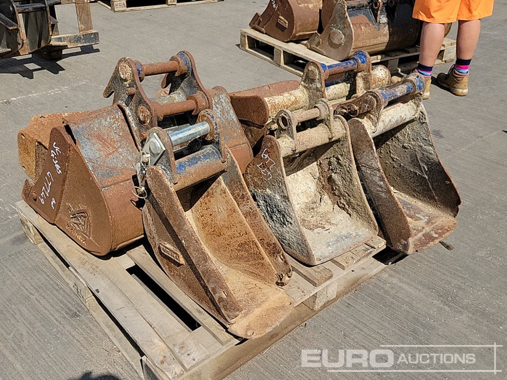 24", 24", 12", 12", 10", 8" Digging Bucket 30-35mm Pin to suit Mini Excavator - Корпа: слика 3 24", 24", 12", 12", 10", 8" Digging Bucket 30-35mm Pin to suit Mini Excavator - Корпа: слика 3