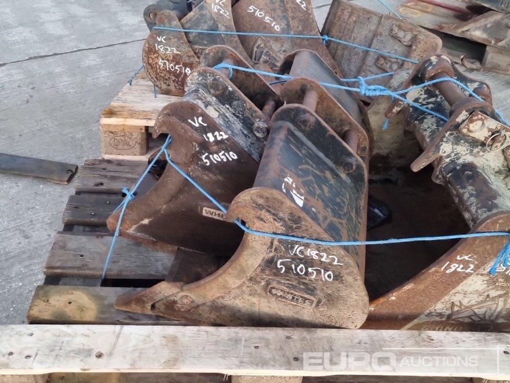 Корпа 24", 24", 24", 18", 12", 12", 12" Digging Bucket 30-35mm Pin to suit Mini Excavator: слика 9