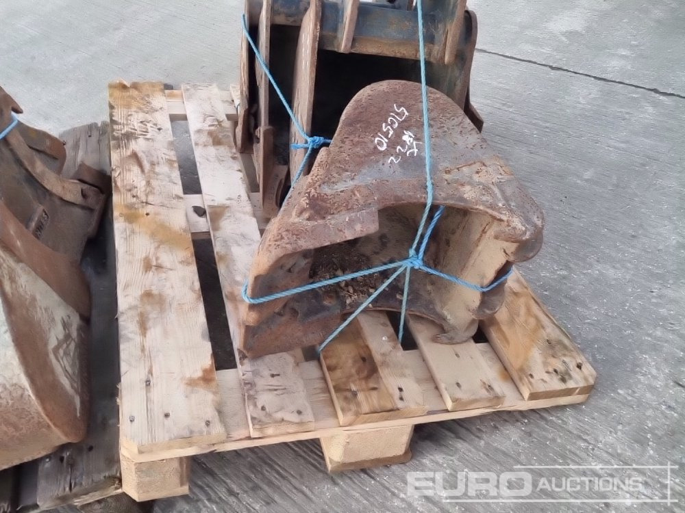 Корпа 24", 24", 24", 18", 12", 12", 12" Digging Bucket 30-35mm Pin to suit Mini Excavator: слика 13