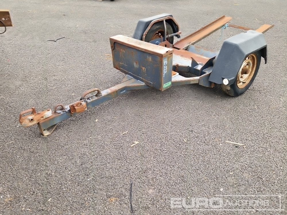 Bedford Pedestrian Roller, Trailer - Приколка за градежни машини: слика 1 Bedford Pedestrian Roller, Trailer - Приколка за градежни машини: слика 1